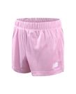Calções New Balance para meninas Active Athletic Performance rosa 7-8
