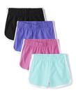 Calções The Children's Place Dolphin Beach Plum para crianças de 10 a 12 anos Calções The Children's Place Dolphin Beach Plum para crianças de 10 a 12 anos