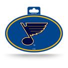 Calcomanía Ovalada del Logo en Color del Equipo St. Louis Blues de Rico Industries Calcomanía Ovalada del Logo en Color del Equipo St. Louis Blues de Rico Industries