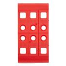 Calços de construção Handi-Shim HS11640RD, plástico de 1,6 mm, pacote com 40