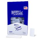Calços de plástico WOBBLE WEDGES, pacote com 300 para reforma da casa Calços de plástico WOBBLE WEDGES, pacote com 300 para reforma da casa
