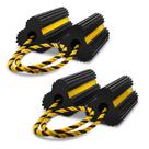 Calços de Roda ROBLOCK Heavy-Duty - 4 Pares com Corda