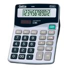 Calculadora 12 Digitos 3388a 155x120x52 Solar E Pilha Preto