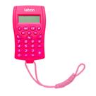 Calculadora 8 Dígitos com Cordão e Bateria Rosa Letron Leonora - 99330 Calculadora 8 Dígitos com Cordão e Bateria Rosa Letron Leonora - 99330