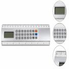 Calculadora Básica Yeet AL57005 Eletrônica com Régua 20CM 8 Dígitos Escolar Escritório Prata Calculadora Básica Yeet AL57005 Eletrônica com Régua 20CM 8 Dígitos Escolar Escritório Prata
