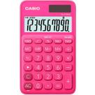 Calculadora Casio SL-310UC Rosa de Bolso Pequena 10 Dígitos Visor Grande Cálculo de Taxa SL310UC
