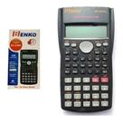 Calculadora Científica 240 Funções Com Capa