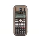 Calculadora Científica Com Kit Cálculos 240 Funções Display Duplo Acessórios Inclusos Preta