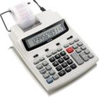 Calculadora Com Bobina 12 Digitos Impressão Bicolor E Display Lcd Mr-6125 Branca