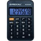 Calculadora de Bolso 8 Digitos Preta - Procalc Calculadora de Bolso 8 Digitos Preta - Procalc