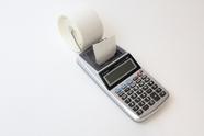 Calculadora de impressão Canon Palm Printer P1-DH V 12 dígitos
