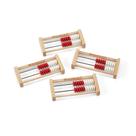 Calculadora de Madeira Abacus Hand2mind Mini 20 Contas - Para Crianças