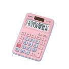 Calculadora de mesa 12 digitos casio mx-12b-pklb rosa e azul