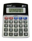 Calculadora de mesa 8 dig bateria 13,5 x 9cm - YINS