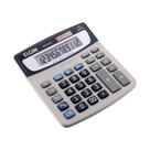 Calculadora de Mesa Elgin MV4123 Visor LCD 12 Dígitos com Funções de Porcentagem e GT Cinza