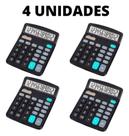 Calculadora De Mesa Escritório Display 12 Digitos 4 Unidades