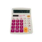 Calculadora eletrônica de mesa visor com 12 dígitos, com teclas grandes