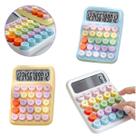 Calculadora Escritório Básica Papelaria Fofa Simples Cor Pastel Grande