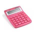 Calculadora Mesa Visor 12 Dig. Rosa Mv4135 Elgin F108