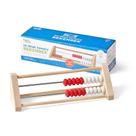 Calculadora Sensorial de Madeira Abacus Hand2mind - 20 Contas para Crianças Calculadora Sensorial de Madeira Abacus Hand2mind - 20 Contas para Crianças