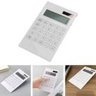 Calculadora Ultra Fina Slim 12 Dígitos Display Fonte dupla de energia Ideal para Estudo Escritório Calculadora Ultra Fina Slim 12 Dígitos Display Fonte dupla de energia Ideal para Estudo Escritório