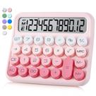 Calculadora VEWINGL Cute de 12 dígitos com grande display LCD