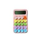 Calculadora Yins Brasil YP8802 10 Dígitos com Teclas Emborrachadas Visor Inclinado Candy Color Calculadora Yins Brasil YP8802 10 Dígitos com Teclas Emborrachadas Visor Inclinado Candy Color