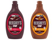 Calda De Caramelo e Chocolate Hershey's Importada - 2 Unid