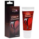 Calda de chocolate para o corpo
