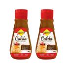 Calda Diet Sabor Caramelo 180g Lowçucar Kit 2 Zero Açúcar Cobertura Cremosa Para Sobremesas E Receitas