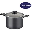 Caldeirão 7,9 Litros Turim com Revestimento Antiaderente Starflon Max Chumbo 24cm Tramontina