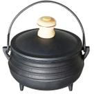 Caldeirão de ferro fundido tripé alfa Caldeirão de ferro fundido tripé alfa