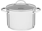 Caldeirão Inox Tramontina Fundo Triplo 7,7L 24cm Una