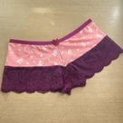 Caleçon Luciana Estampado Cor:Viés VinhoTamanho:G