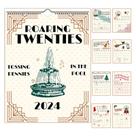 Calendário Calendário de parede Aimeryup 2024 Roaring Twenties