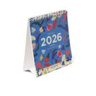 Calendario de Mesa 13x15 Cicero 2026 Doce Florada