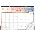 Calendário de mesa Coboll 2025-2026 de março a junho 17x12cm 16 meses