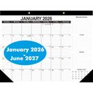 Calendário de Mesa e Parede ZTX 2026-2027, 18 Meses, 43 x 30 cm