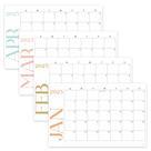 Calendário de Mesa Sweetzer & Orange 2025-2026 (Janeiro a Junho) Calendário de Mesa Sweetzer & Orange 2025-2026 (Janeiro a Junho)