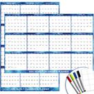 Calendário de parede DLY Oasis 2025 24x36cm Dry Erase Starry Sky Calendário de parede DLY Oasis 2025 24x36cm Dry Erase Starry Sky