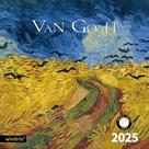 Calendário de parede windrio 2025 Vincent van Gogh 30x60cm