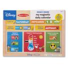 Calendário diário magnético Melissa e Doug Disney Mickey Mouse Calendário diário magnético Melissa e Doug Disney Mickey Mouse