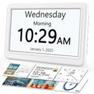 Calendário digital Clock ROCAM Dementia para idosos Calendário digital Clock ROCAM Dementia para idosos