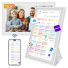Calendário Digital TABWEE com Tela Sensível ao Toque Inteligente de 15,6"