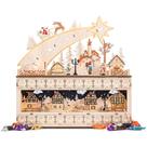 Calendário do Advento de Natal Best Choice Wooden Shooting Star