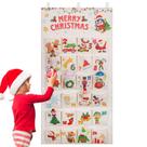 Calendário do Advento de Natal HOWAF Countdown com 24 bolsos