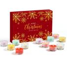 Calendário do Advento de Velas Larchio 2024 com velas perfumadas variadas