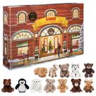Calendário do Advento GUND Surprise Plush de 12 dias para crianças de 3 anos ou mais Calendário do Advento GUND Surprise Plush de 12 dias para crianças de 3 anos ou mais