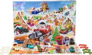 Calendário do Advento Hot Wheels Toy Cars 2025 com 10 veículos