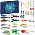 Calendário do Advento MOVINPE Fishing Lovers 2024 com 24 iscas